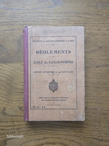 Buch reglement feuerwehrschule - reglement,