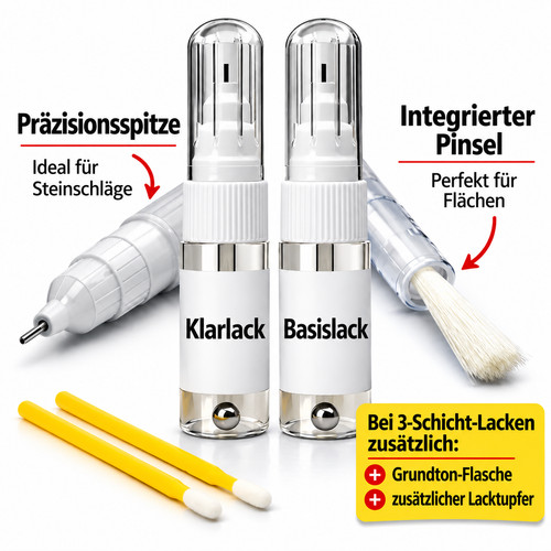Lackstift set für - für, vauxhall