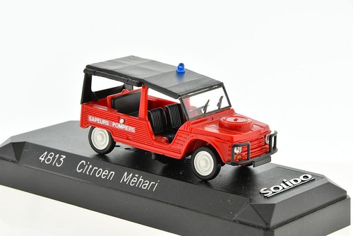 Citroen mehari red pompiers - red,