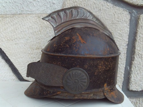 Feuerwehrhelm jahrhundert - 19.,