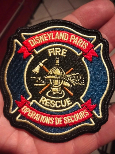 Patch feuerwehrmann disneyland - patch,