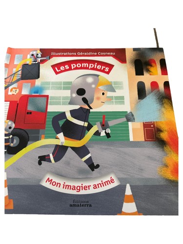 Les pompiers mon imagier - les,