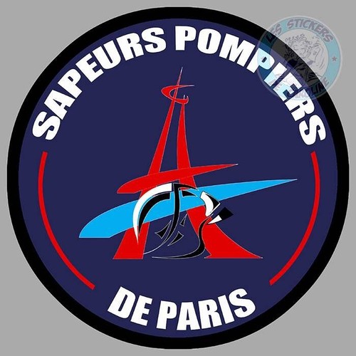 Feuerwehr paris aufkleber - aufkleber, fÜr