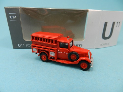 Norev citroen u11 feuerwehr - u11,