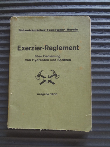 Feuerwehr schweiz 1935 mund - feuerwehr,