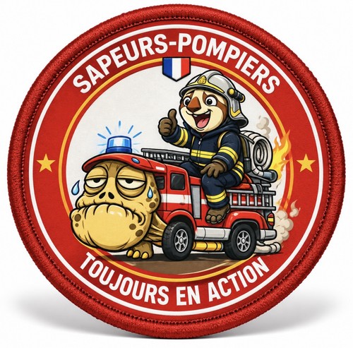 Feuerwehr aufnäher humor - feuerwehr,
