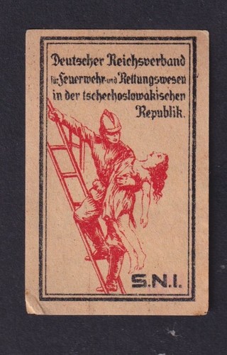 Altes streichholzetikett - altes,