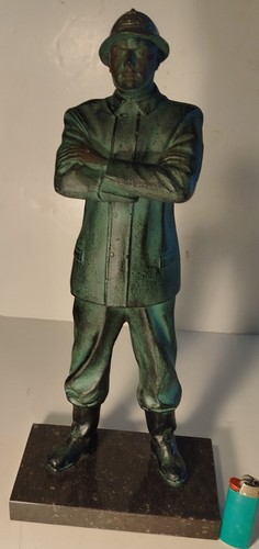 Kunstgießer figur mitte 1900 - kunstgießer,