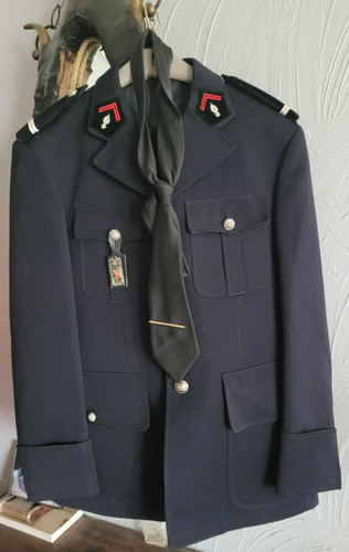 Feuerwehr rahmenanzug 80er - feuerwehr, 70/80er