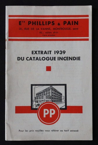Katalog 1939 feuer philips - feuer,