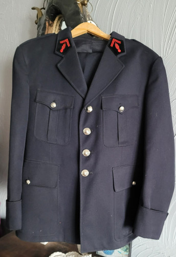 Altes feuerwehr empfangsoutfit - feuerwehr,