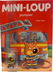 Mini loup pompier avec - mini-loup,
