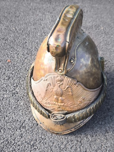 Feuerwehrhelm 1855 adlerschild - feuerwehrhelm,